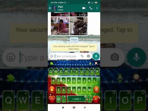 How to change keyboard theme in Redmi 7 mobile