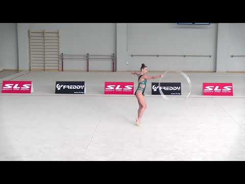 Katrin Taseva - Hoop, Control training. 10.02.2021