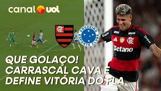 GOL DO FLAMENGO! CARRASCAL DA CAVADINHA E DEFINE VITÓRIA CONTRA O CRUZEIRO!