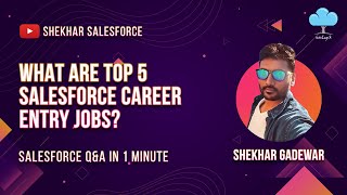 What Are Top 5 Salesforce Career Entry Jobs?