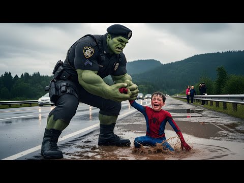 Hulk Helps Spider-Man’s Son in an Unexpected Way | AI superhero transformation