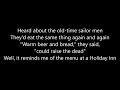 Jimmy Buffet - Cheeseburger In Paradise [Lyrics]