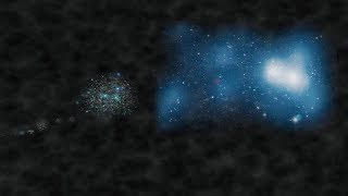 Galaxy Cluster Size Comparison 4K