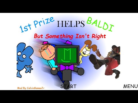 1st prize Helps Baldi but Something isn't Right mod menu android