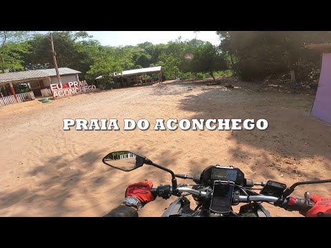 Praia do Aconchego - Santa Tereza - Tocantins - Viagem de Moto