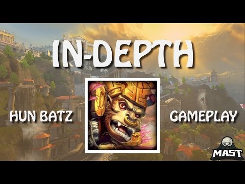 SMITE In-Depth - Hun Batz Jungle Gameplay (1080p 60fps)