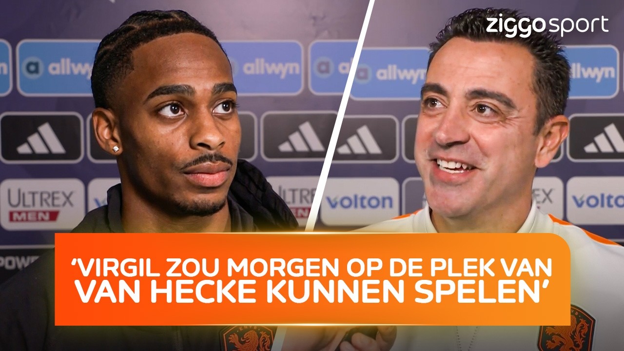 Xavi: "Het ligt er ook aan hoe het met Aké, Hato en Timber gaat" 🗣️ | Interview Xavi & Summerville