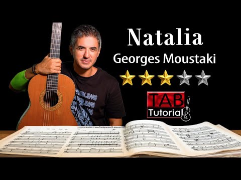 Natalia by Georges Moustaki | Fingerstyle Tutorial + Sheet and Tab