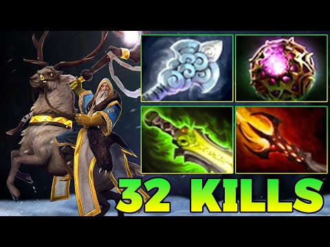 32 Kills KOTL !! Keeper OF The Light Dota 2 Guide Build Support Mid - KOTL Meta Carry 7.39 7.40