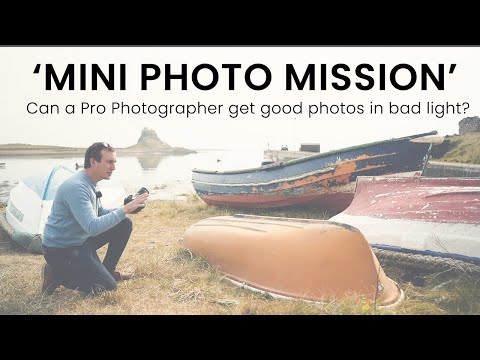 I create an EPIC landscape photograph in BORING light