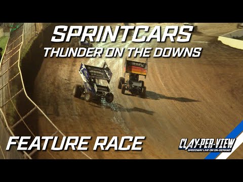 Sprintcars | Thunder on the Downs - Toowoomba - 24th Sept 2022 | Clay-Per-View Highlights