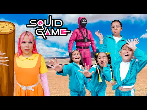 THE MINI INFLUENCERS PLAYED THE SQUID GAMES! 😱👧🏻🔥 *Who will survive in the end?*