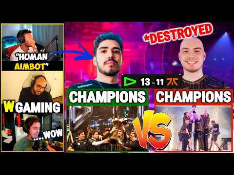 Tarik Sacy & Sgares Reacts to Loud "W Team" Played So Well Against Fnatic in VCT Champions 2023