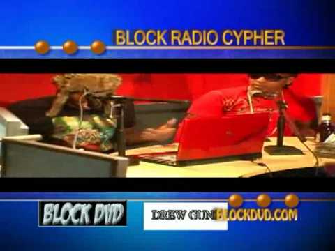 Drew-Gunnz on Cypher on Block Radio Drew kills the cypher..