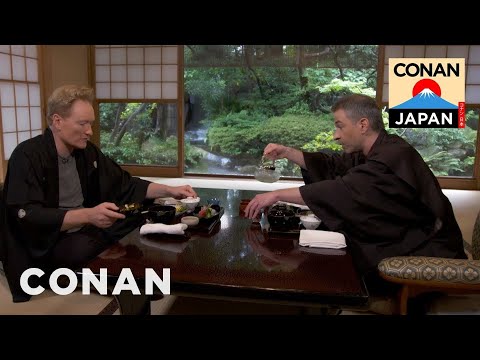 懷石料理都還沒吃到，康納和喬登就大吵一架？！ (Conan & Jordan Share A Kaiseki Meal)