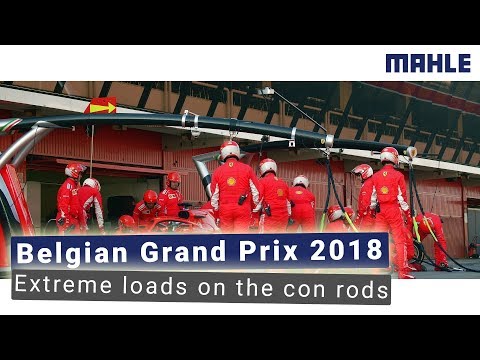F1 Belgian GP 2018 - Ultra high weight on the con rods