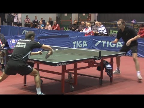 Mikhail GLADYISHEV vs Evgeniy PETRUKHIN 3 PLACE Moscow Championships 2014 Table Tennis Table Tennis