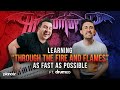 Piano Teacher Learns Through The Fire And Flames On The Spot