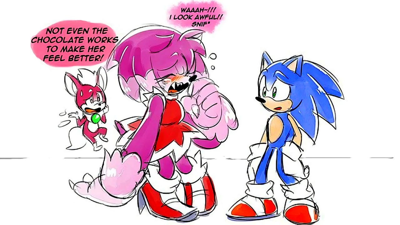 Sonic Finds Werehog Amy?! - Halloween Sonic Comic Dub Comp