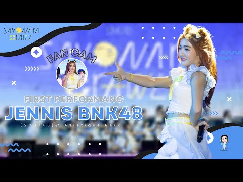 [200365] Jennis BNK48 Fancam - Sayonara Crawl First Performance  @ Asiatique Park