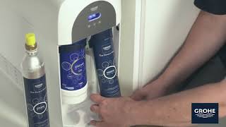 Come sostituire la bombola di CO2 di GROHE Blue Home