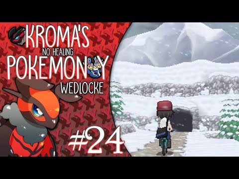Pokémon Y "No Healing" Wedlocke, Part 24 - Sliding Into Frost Cavern!
