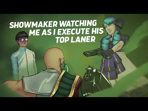 SQUEEZING THE LIFE OUT OF URGOT WHILE SHOWMAKER WATCHES ME HELPLESSLY