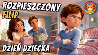 🏼 Dzień Dziecka i Rozpieszczony Filip. - okładka bajki audio