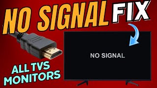 How to Fix No Signal on TV