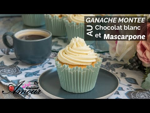 Whipped White Chocolate and Mascarpone Ganache