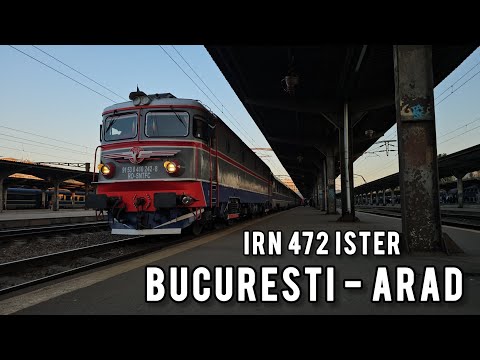 Bucuresti - Arad IRN 472 | Calatorie de noapte cu trenul International Ister - 20 Oct 2024