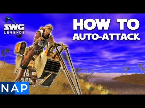SWG LEGENDS How To Auto Attack