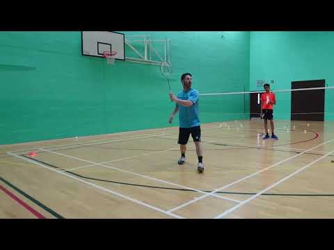 How to do a backhand clear & Movement (TUTORIAL)