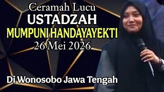 Download lagu CERAMAH LUCU USTADZAH MUMPUNI HANDAYAYEKTI 26 MEI 2026 DI WONOSOBO JAWA TENGAH. mp3 Download lagu CERAMAH LUCU USTADZAH MUMPUNI HANDAYAYEKTI 26 MEI 2026 DI WONOSOBO JAWA TENGAH. mp3