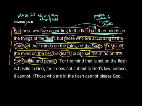 Set Your Mind on the Spirit: Romans 8:5–6