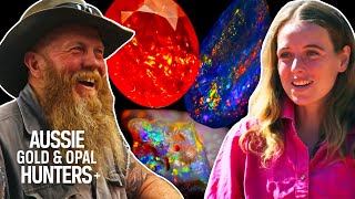 "One In A Million" Fire Opal Found In The Australian Outback | Outback Opal Hunters