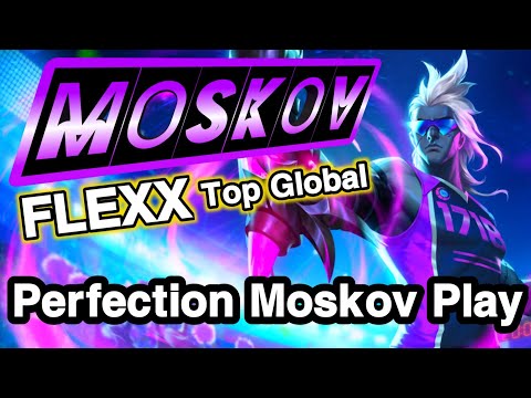 Top Global Moskov 12 Kills Perfection Play!! FLEXX Top Global Moskov 2020 ~ Mobile Legends