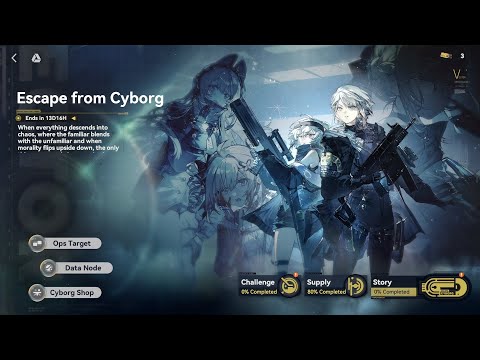 Girls' Frontline 2: Exilium | Escape from Cyborg - Part 1: Gamified Training
