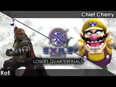Project M: SMT | KoE (Ganondorf) V Chief Cherry (Wario) - Exile 106 Tournament SSBPM