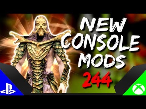 Skyrim Special Edition: ▶️5 BRAND NEW CONSOLE MODS◀️ #244 (PS4/XB1/PC)