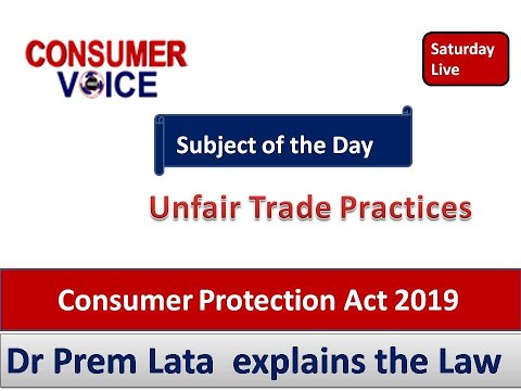 Unfair Trade Practices under CP Act 2019