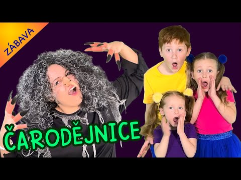 ČARODĚJNICE – Čáry Máry čačača 🧙‍♀️ Kouzelná písnička a strašidelná pohádka pro děti | Čarodějka 🪄