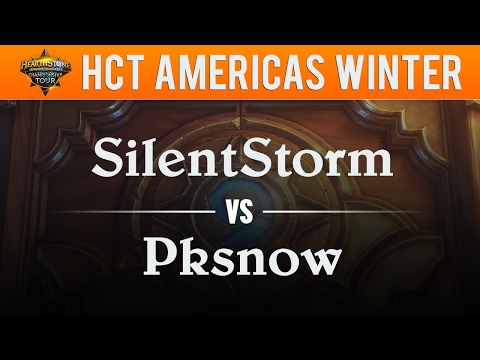 SilentStorm vs Pksnow - Hearthstone Championship Tour Americas 2017:  Round 3