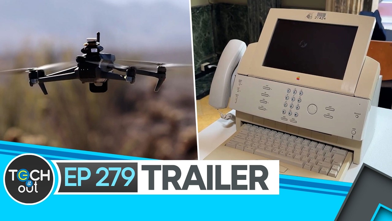 Early Apple Tech, Drone Warfare & AI Voice Scams | Tech It Out: Ep 279 | Trailer