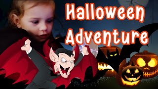 Rihanna and Sajra halloween adventure for kids | bedtime stories for kids