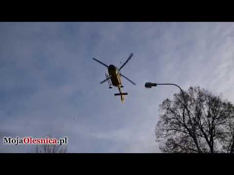 25.11.2017 Oleśnica - potrącenie kobiety przez poloneza