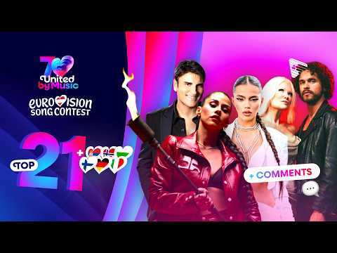 Eurovision 2026: My Top 21 - New: 🇮🇹🇫🇮🇧🇬🇳🇴🇩🇪🇷🇸 (Comments + Ratings)