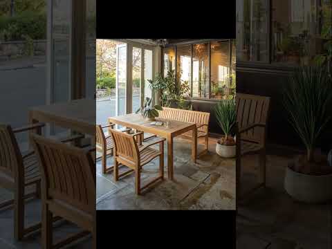  20 のガーデン家具のアイデア – 屋外スペースをカスタマイズする  庭園