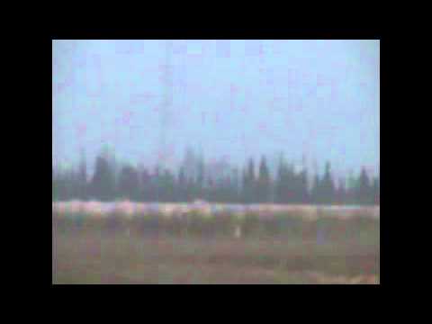 كتيبة الوادي تقوم بتدمير دبابة في معركة السيطرة على حاجز الغيضة في مدينة القصير في حمص