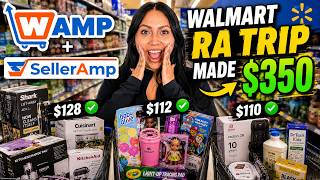 Walmart Retail Arbitrage Haul: $350 Profit Using SellerAmp + WAMP